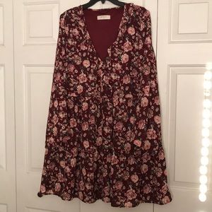 Altar’d Stare red floral dress